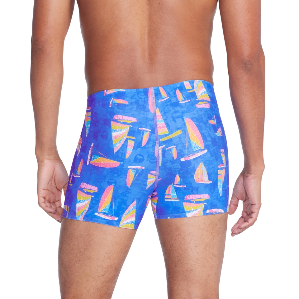 Men's Beachstar Print Square Leg Blue