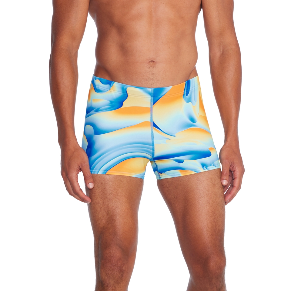 Men's Beachstar Print Square Leg Blue/Yellow