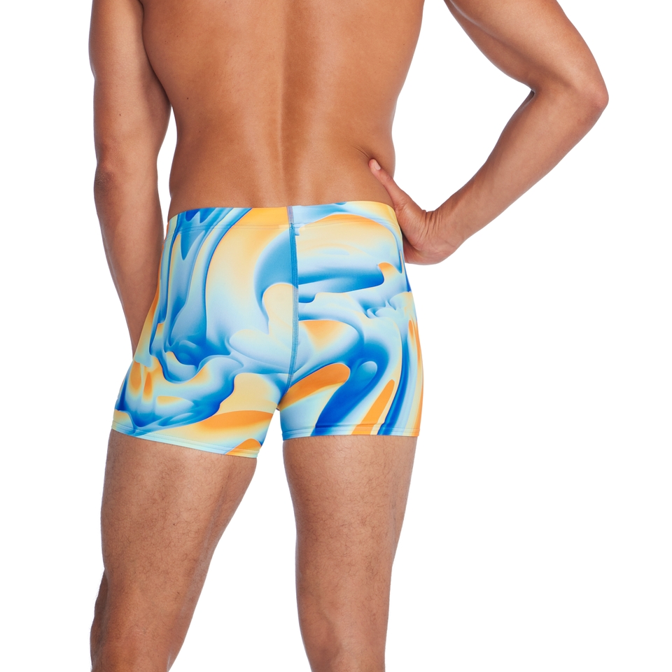 Men's Beachstar Print Square Leg Blue/Yellow