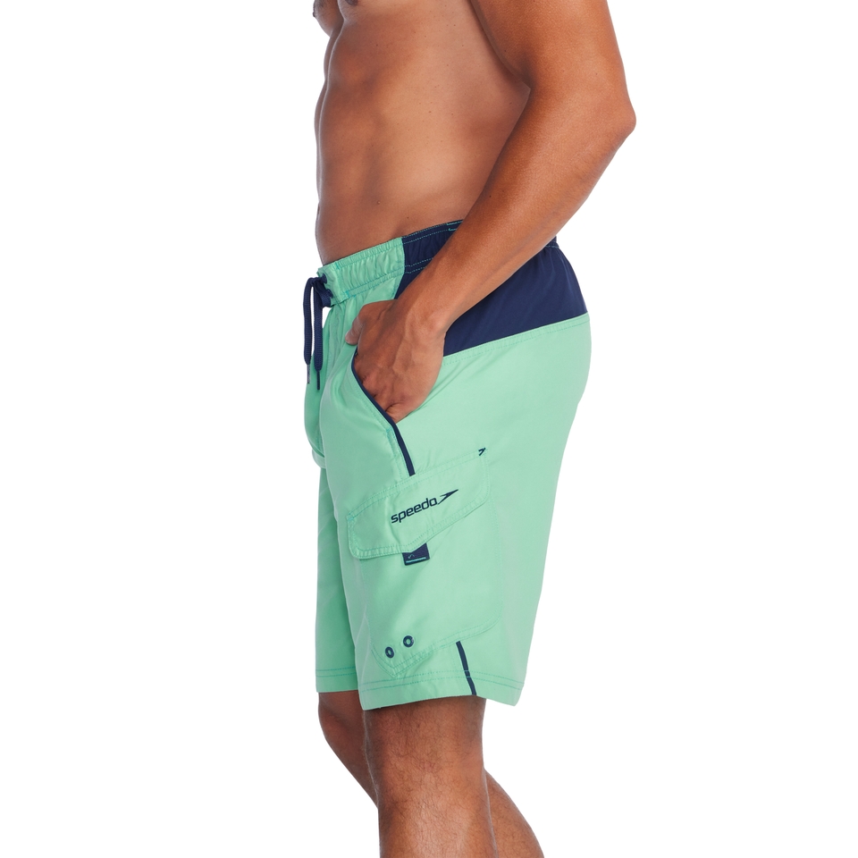 Men's Marina Sport Volley Swim Trunks Green