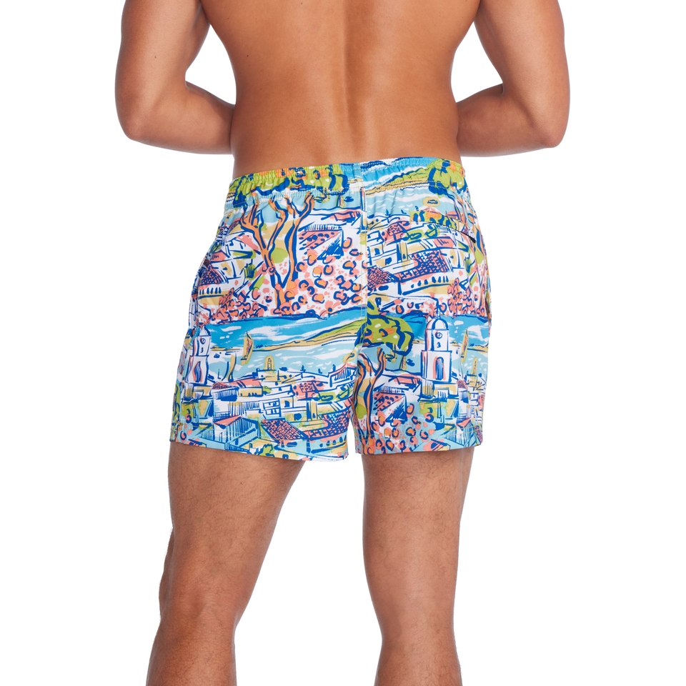 Men's Print Redondo Edge Volley 14" Green