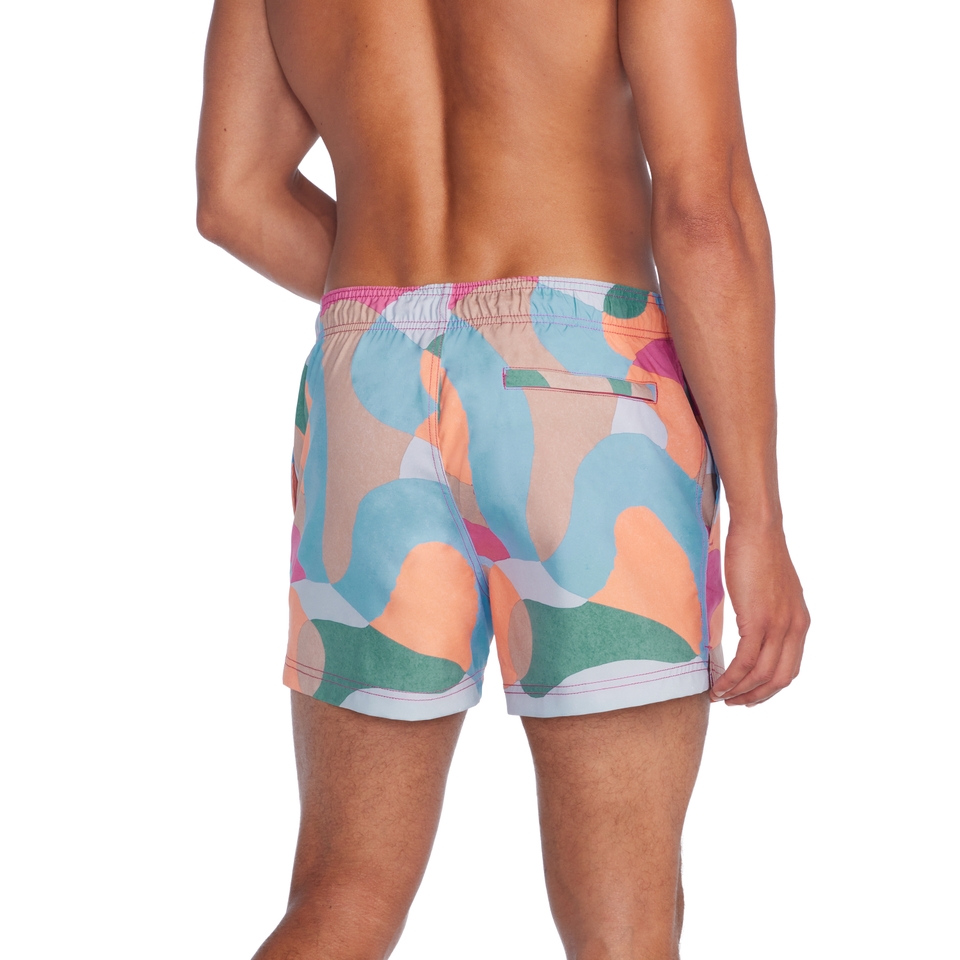 Men's Print Redondo Edge Volley 14" Pink