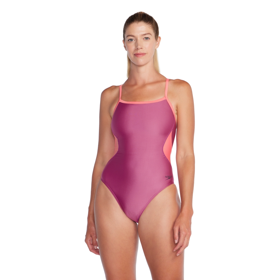 Women's ProLT Splice Flyback One Piece Mauve