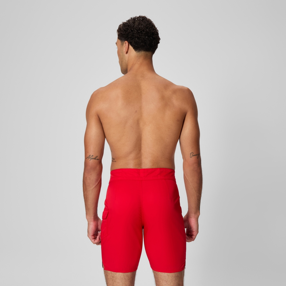 Men's Guard 18" Boardshort Red