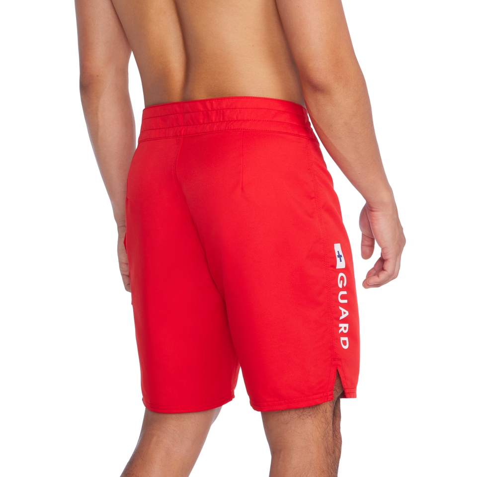 Men's Guard 18" Boardshort Red