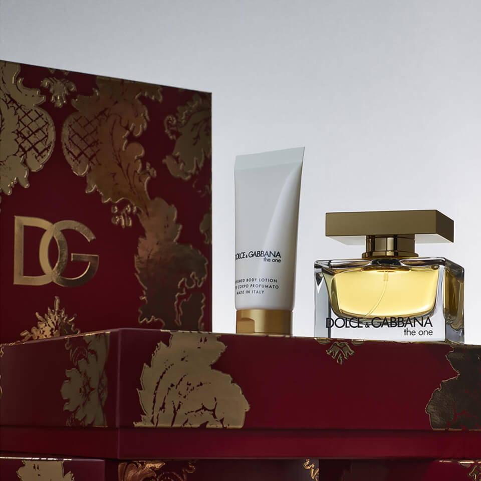 Dolce&Gabbana The One Eau de Parfum 75ml with Body Cream 50ml