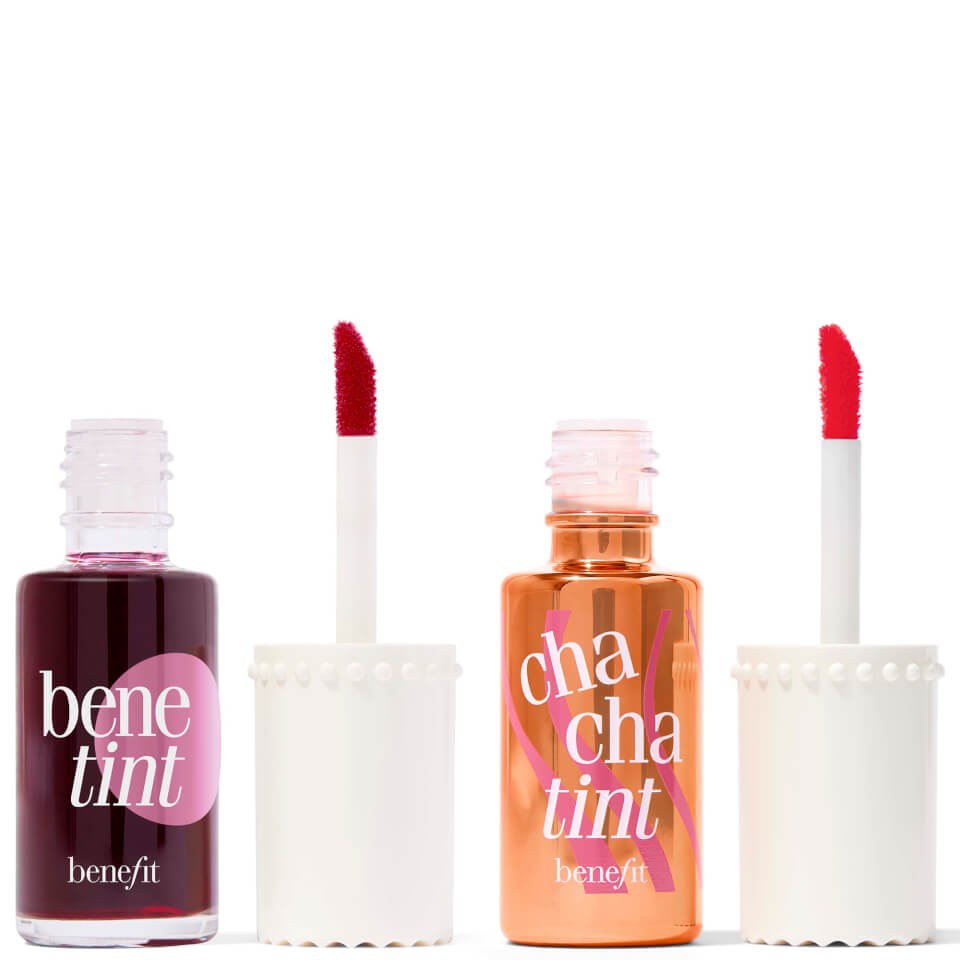 benefit Tint Talk Benetint and ChaCha Tint Lip and Cheek Stain Duo Set