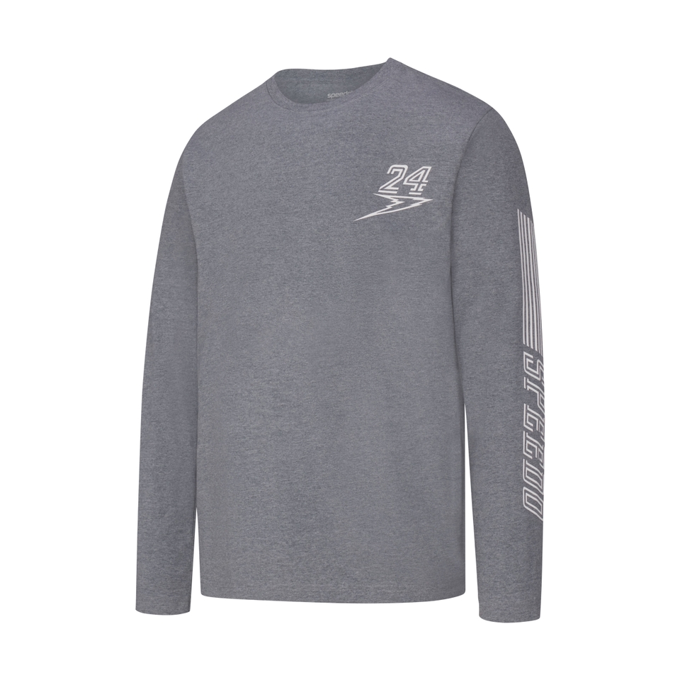 Unisex Long Sleeve Olympic Trials Tee Gray
