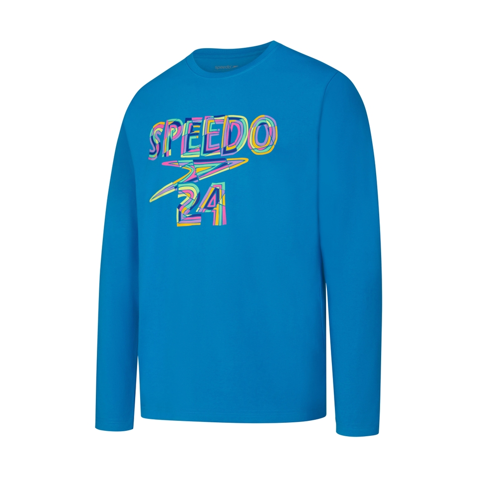 Unisex Long Sleeve Adult Olympic Trials Unisex Tee Blue