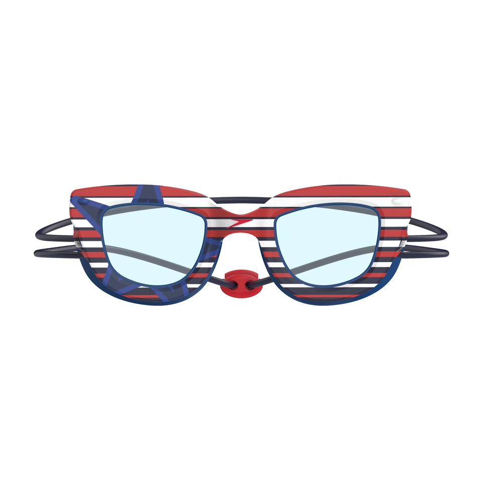 Kids Sunny G Pop Seasiders Print Goggles Navy