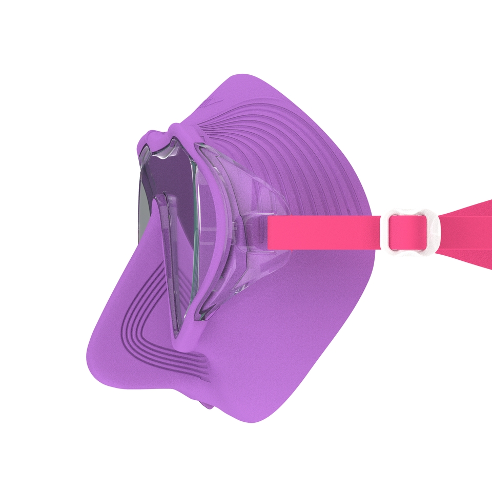 Masque Adventure pour enfants, violet/rose