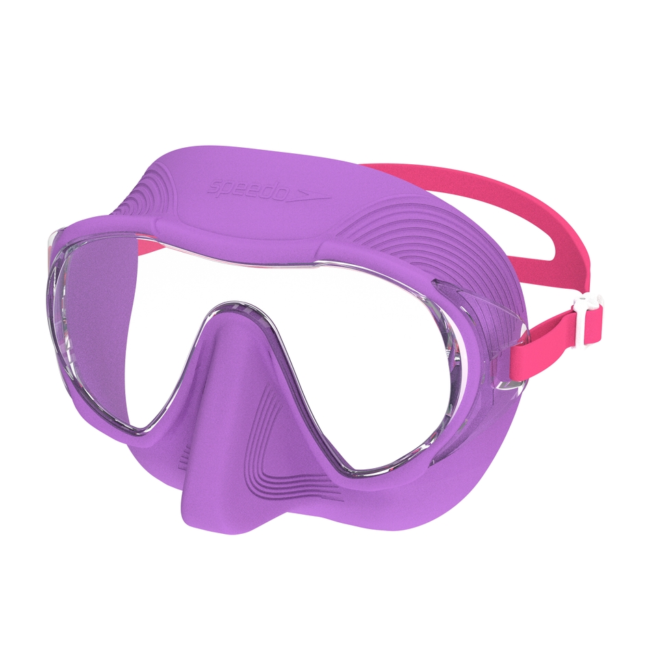 Masque Adventure pour enfants, violet/rose