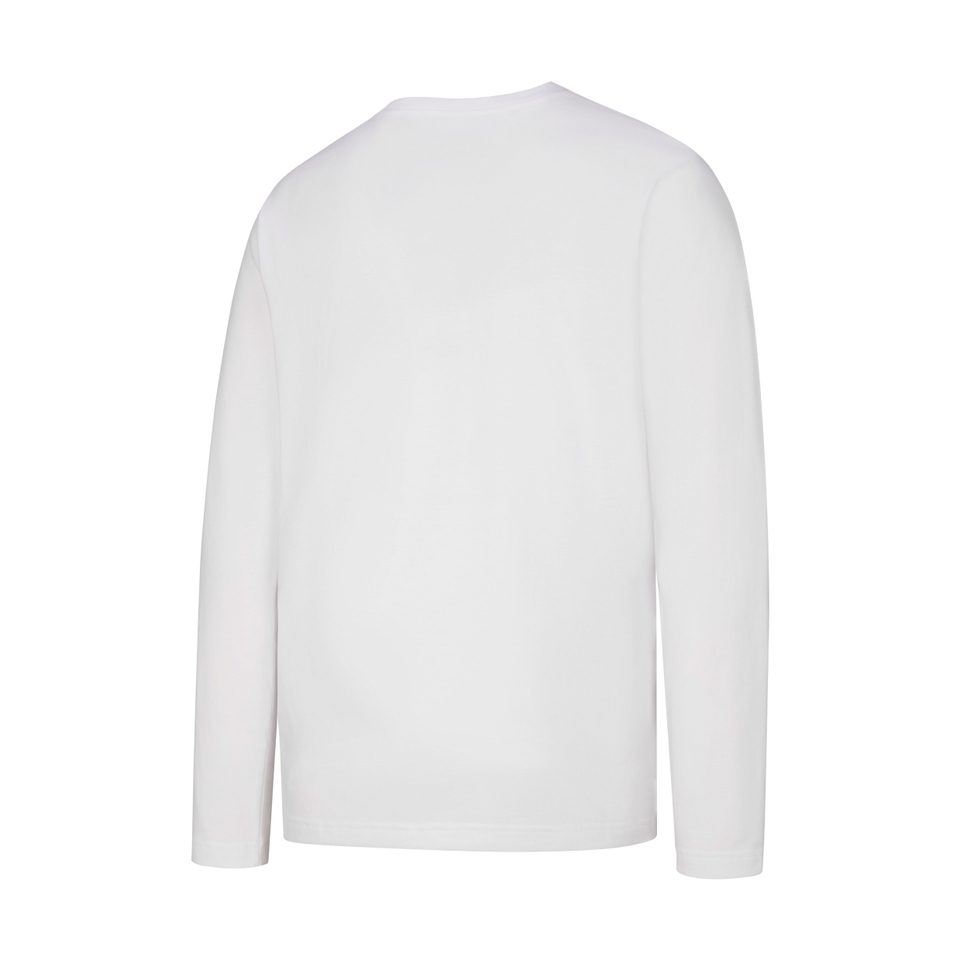 Unisex Long Sleeve Olympic Trials Tee White