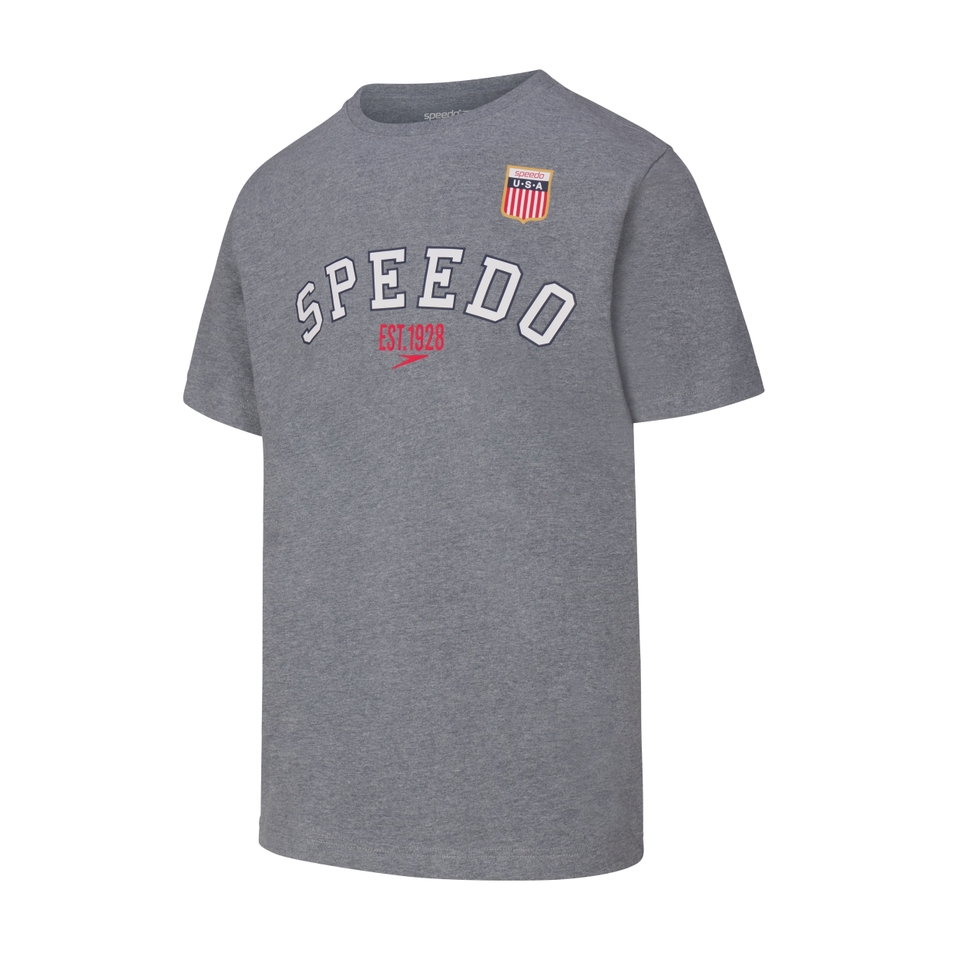 Unisex Short Sleeve Adult Olympic Trials Unisex Tee Gray