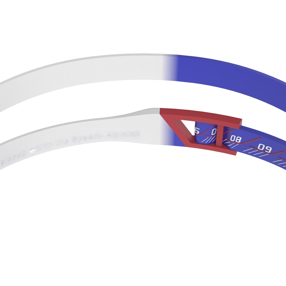 Fastskin Pure Focus Mirrored Goggles Blue/White
