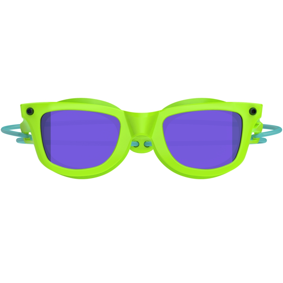 Kids Sunny G Seasider Mirrored Goggles Green