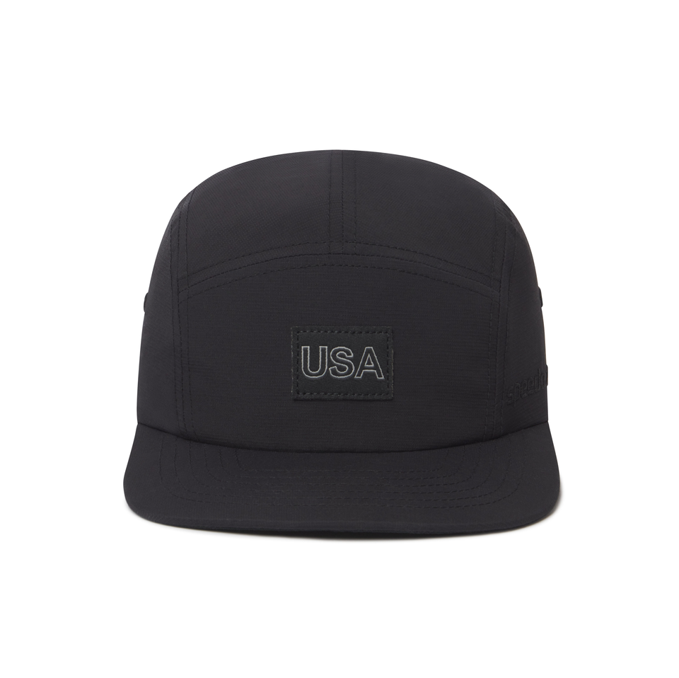 5 Panel Jogger Hat Black