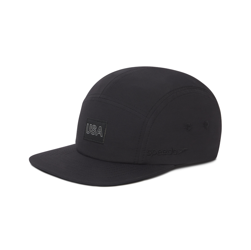 5 Panel Jogger Hat Black