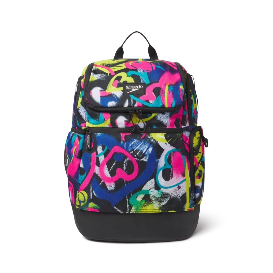 Teamster Print Backpack Pink/Blue