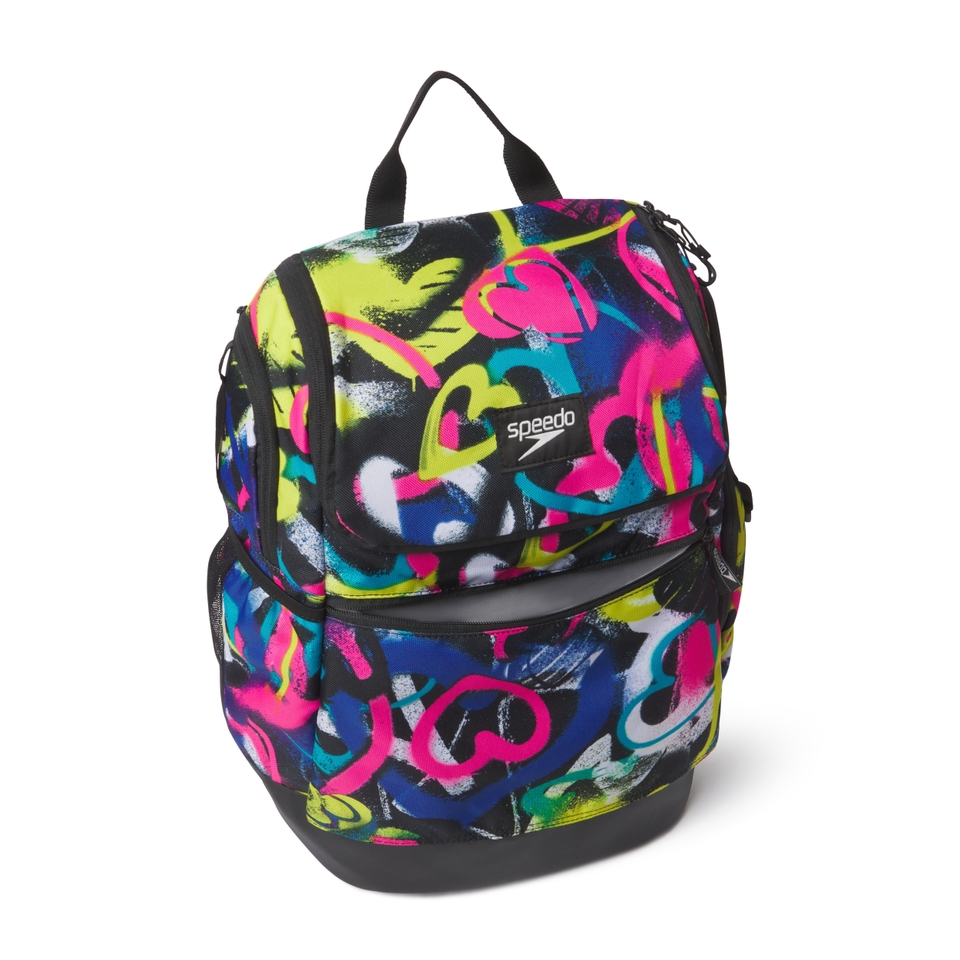 Teamster Print Backpack Pink/Blue