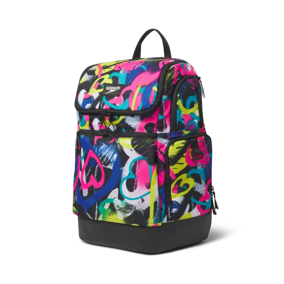 Teamster Print Backpack Pink/Blue