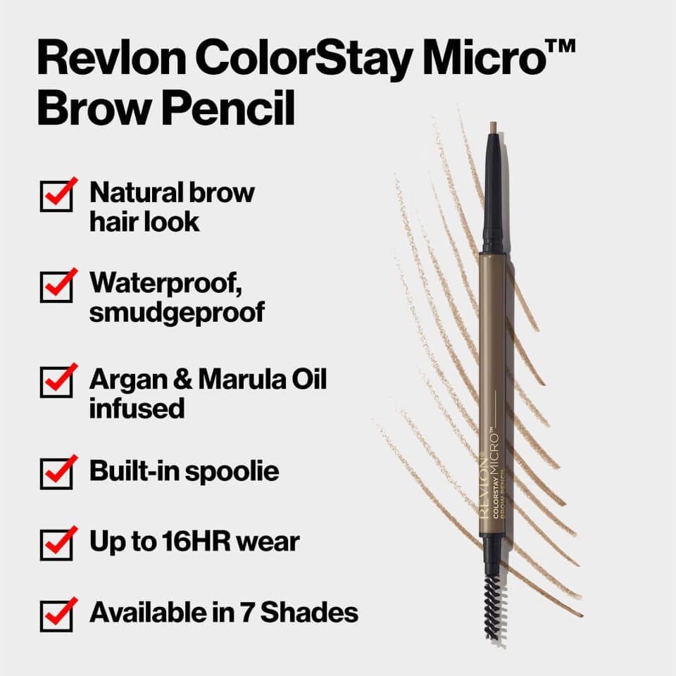 Revlon ColorStay Micro Brow Pencil 0.09g (Various Shades)