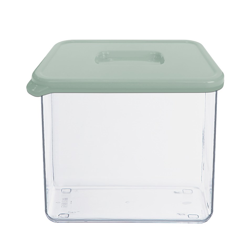 Plastic Storage Container - 2L - Sage