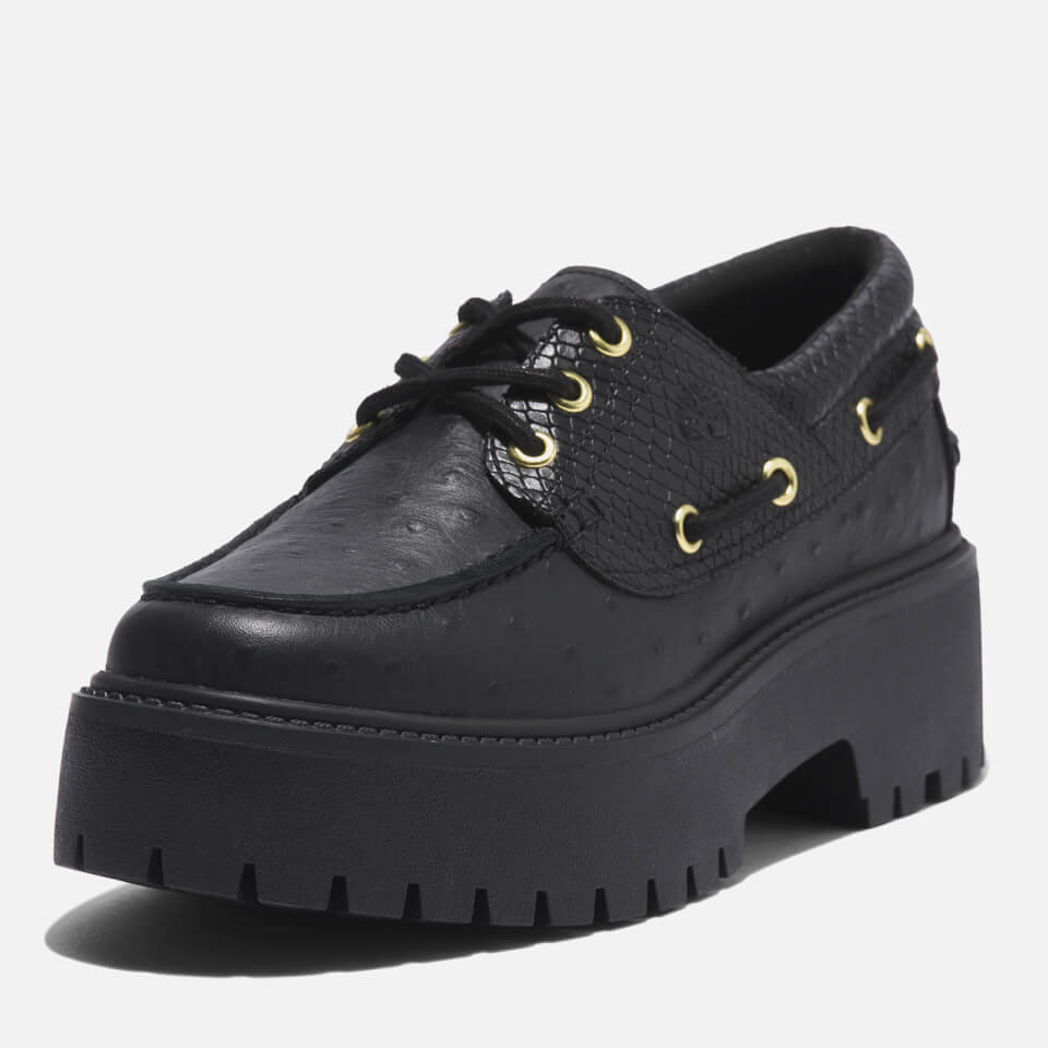 Timberland Women's Stone Street Leather Platform Shoes