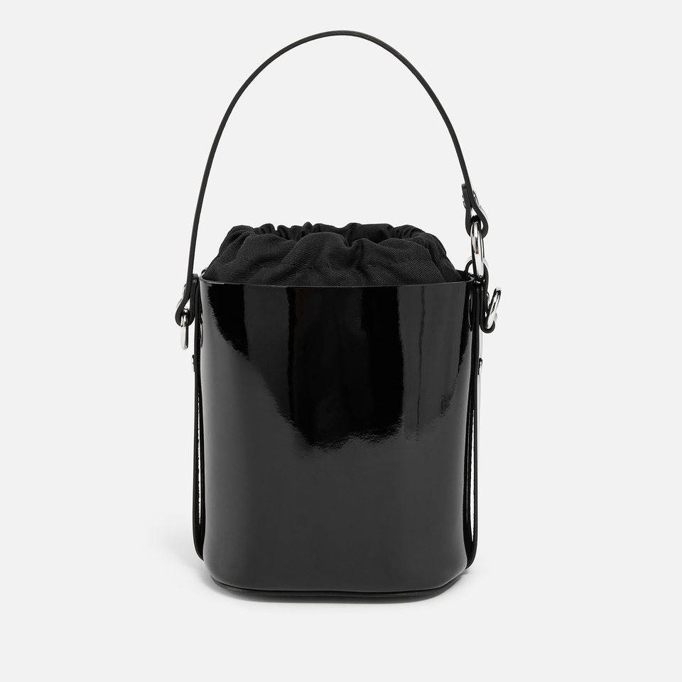 Vivienne Westwood Daisy Patent-Leather Bucket Bag