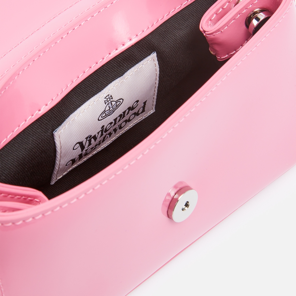 Vivienne Westwood Small Hazel Patent-Leather Bag