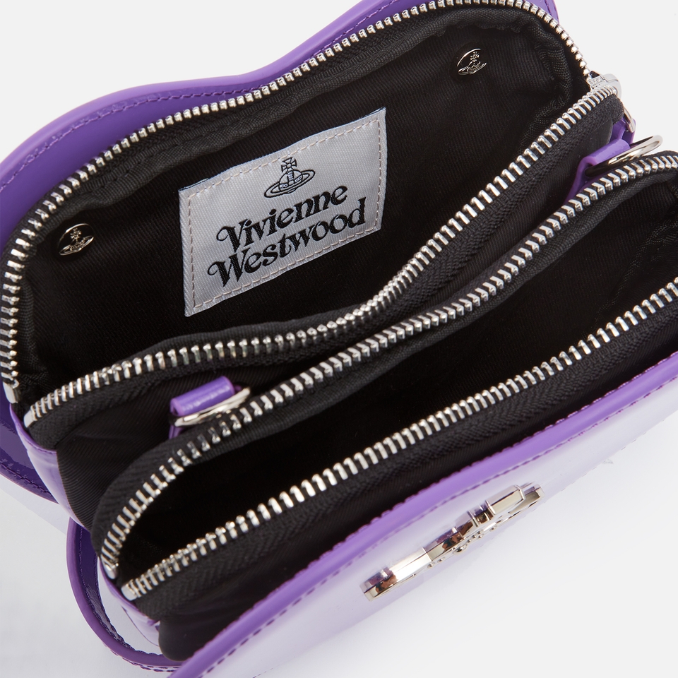 Vivienne Westwood Louise Patent Leather Crossbody Bag