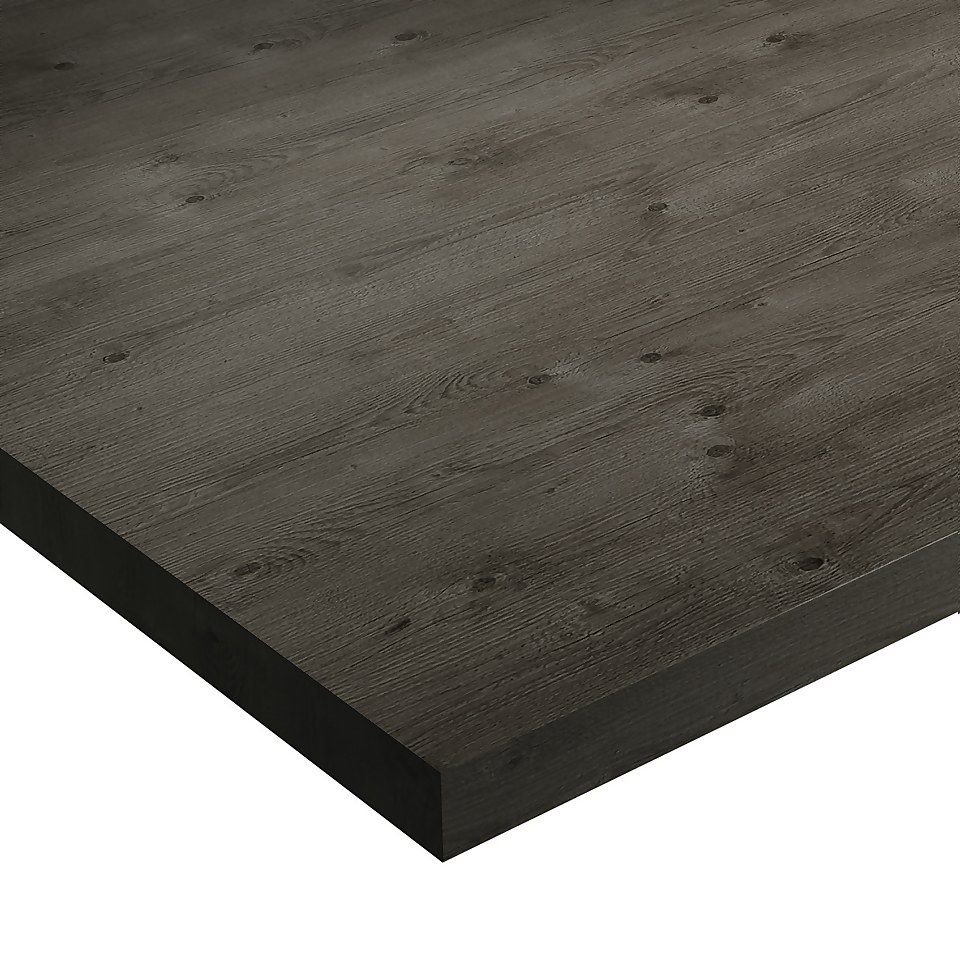 Rustic Timber Worktop - 300 x 60 x 3.8cm (Square Edge)