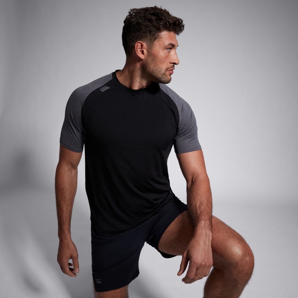 MEN'S ELITE TRAINING TEE BLACK
