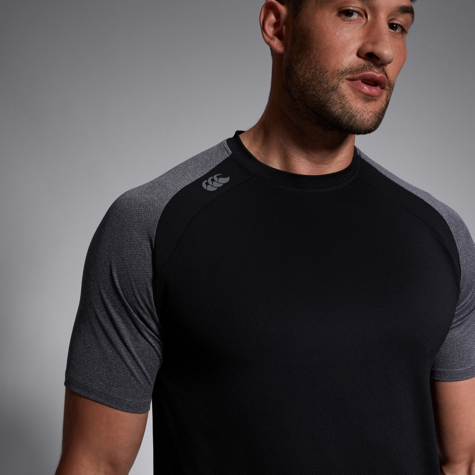 MEN'S ELITE TRAINING TEE BLACK