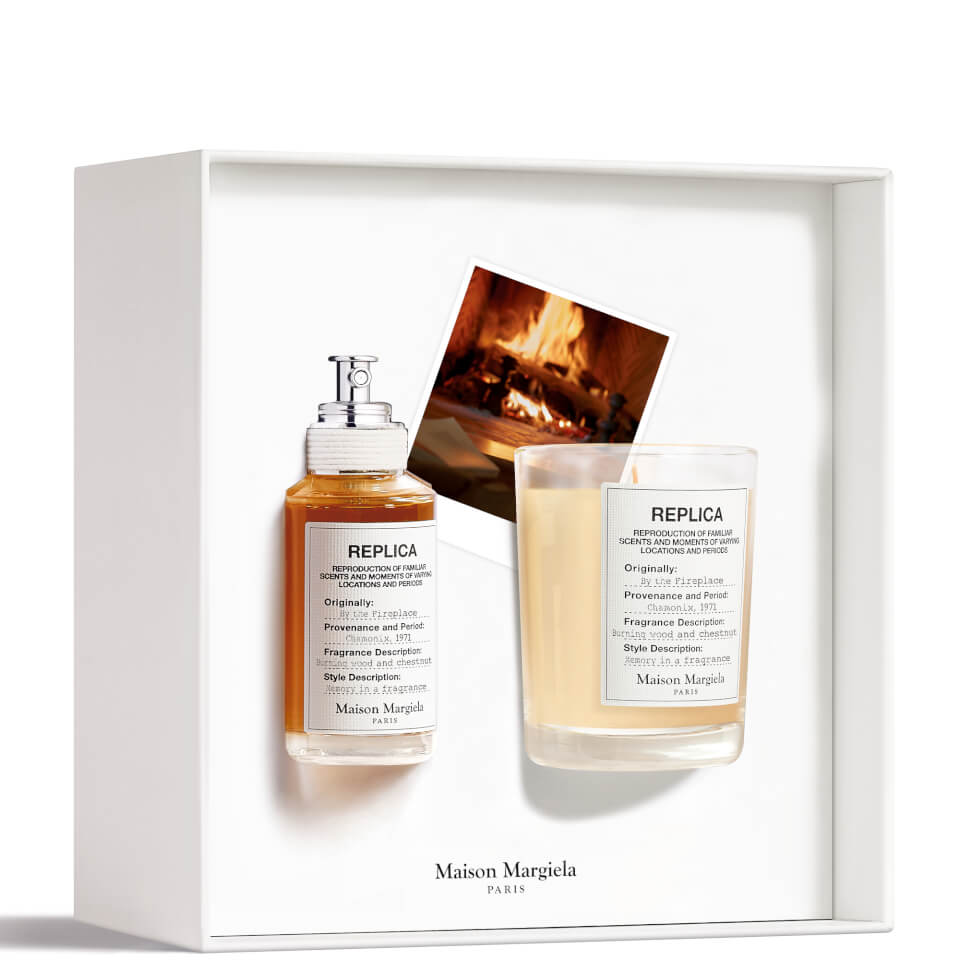 Maison Margiela Replica By The Fireplace 30ml and Candle Set