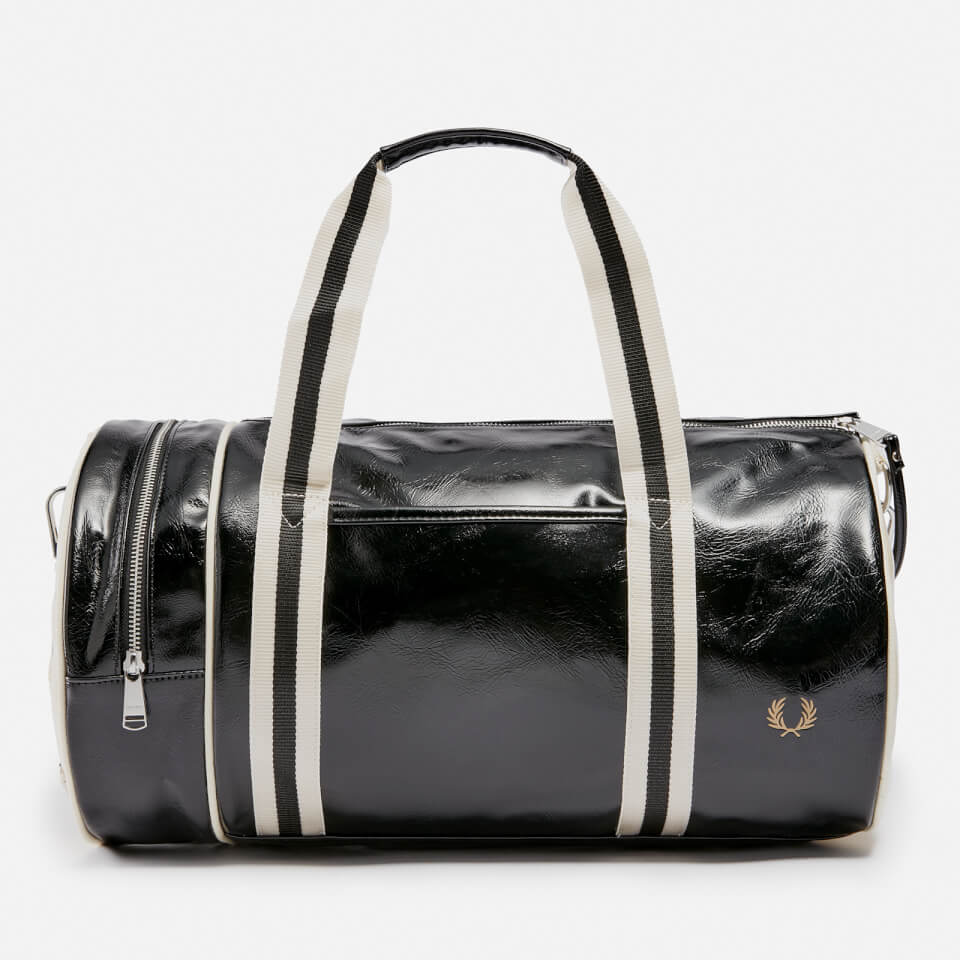 Fred perry leather duffle bag online