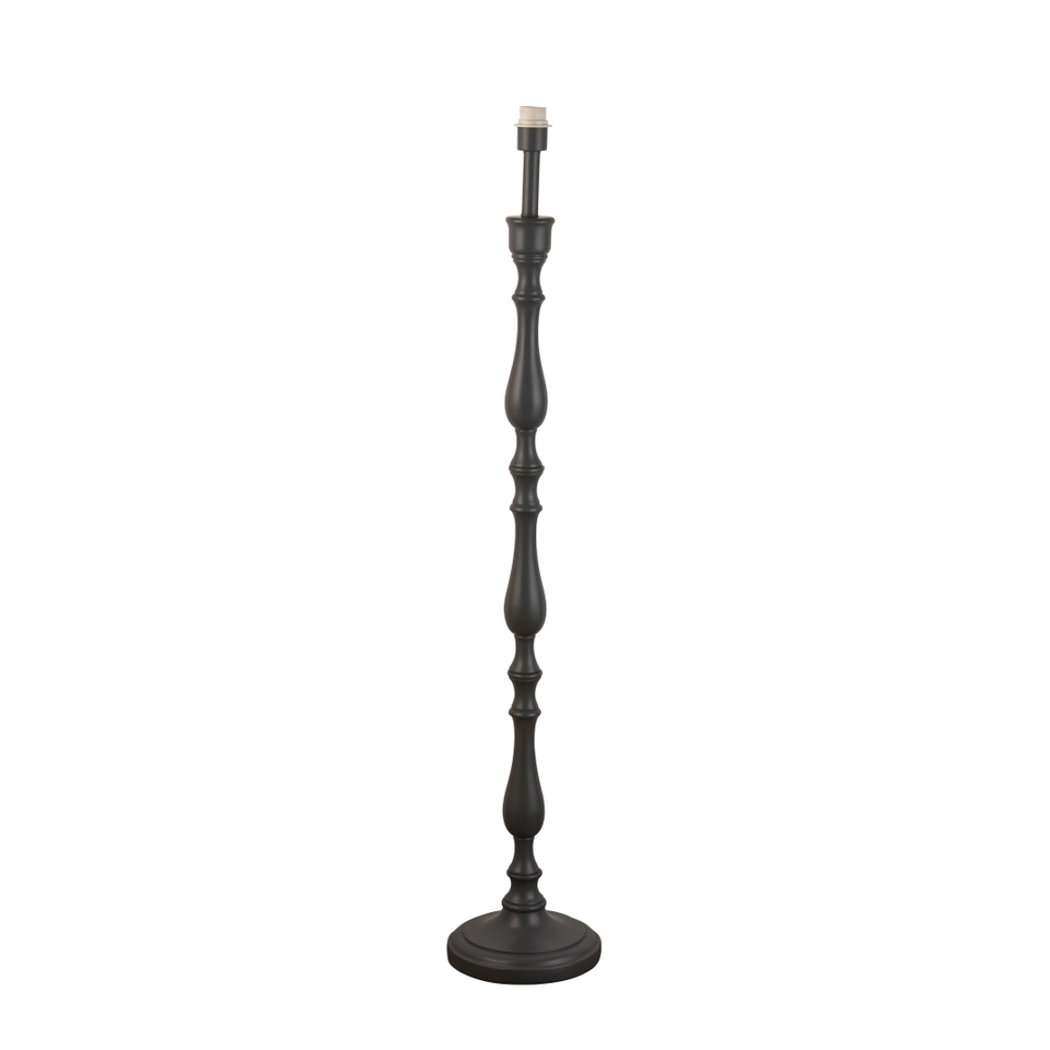 Candle Stick Floor Lamp Base - Grey