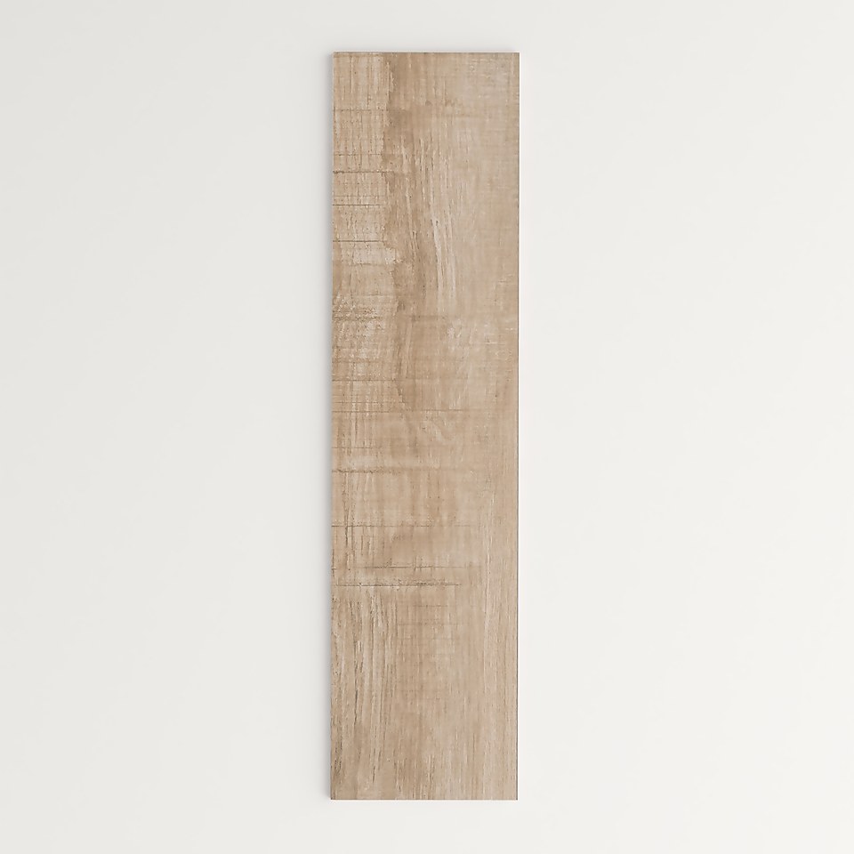 Heritage Sequoia Walnut Wood Effect Porcelain Wall & Floor Tiles 600 x 150mm (Sample Only)