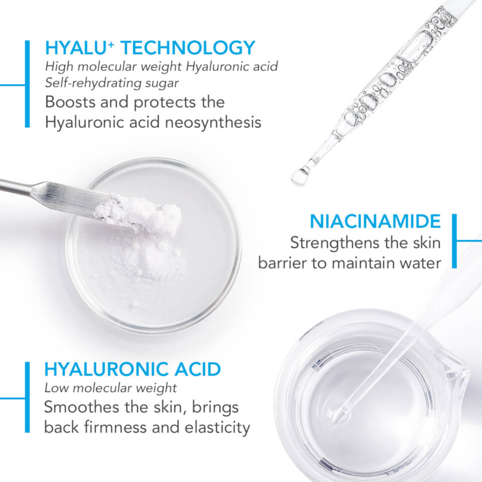 Bioderma Hydrabio Hyalu+ Plumping Hydrating Serum with Hyaluronic Acid for Dehydrated Skin 30ml