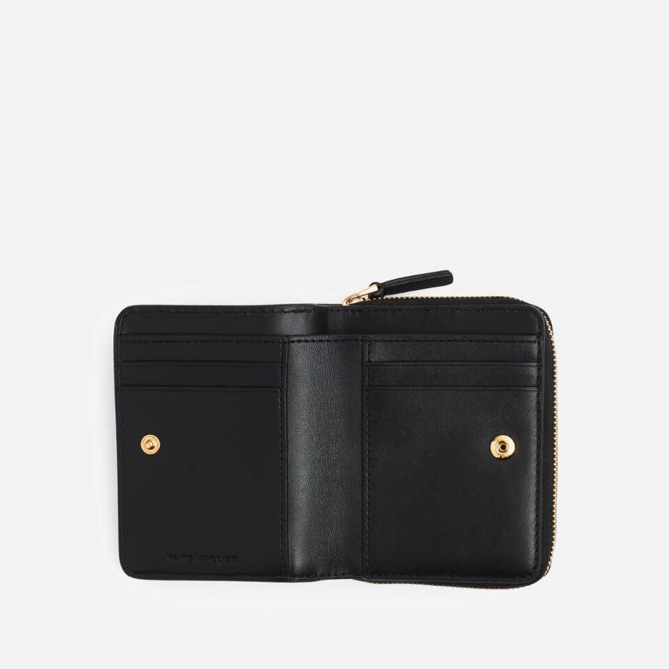 Marc Jacobs The Mini The Items Compact Leather Wallet