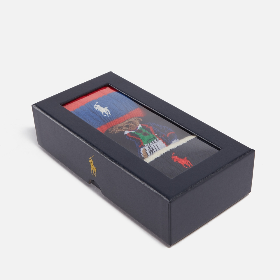 Polo Ralph Lauren Cotton-Blend Crew Socks Gift Box