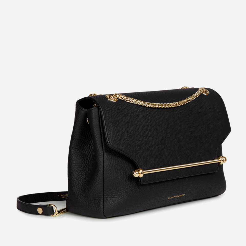 Strathberry East West Leather Crossbody Bag