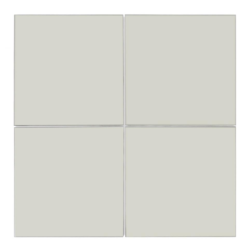 Set of 4 Unframed Square Wall Mirrors Homebase