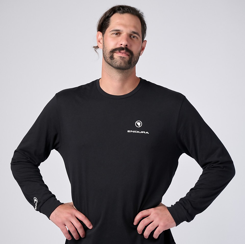 HARD ROCK LONG SLEEVE TEE - BLACK