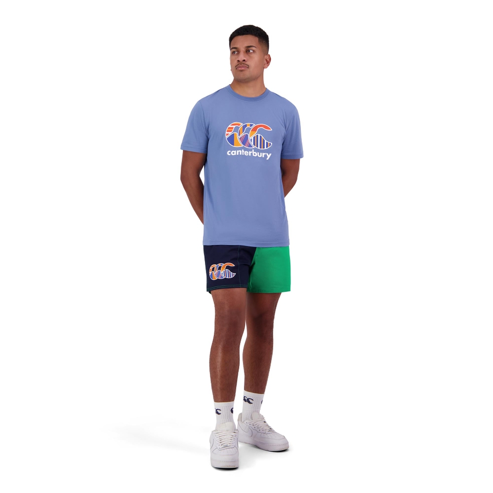 CANTERBURY M UGLIES 5" HARLEQUIN SHORT AM NAVY