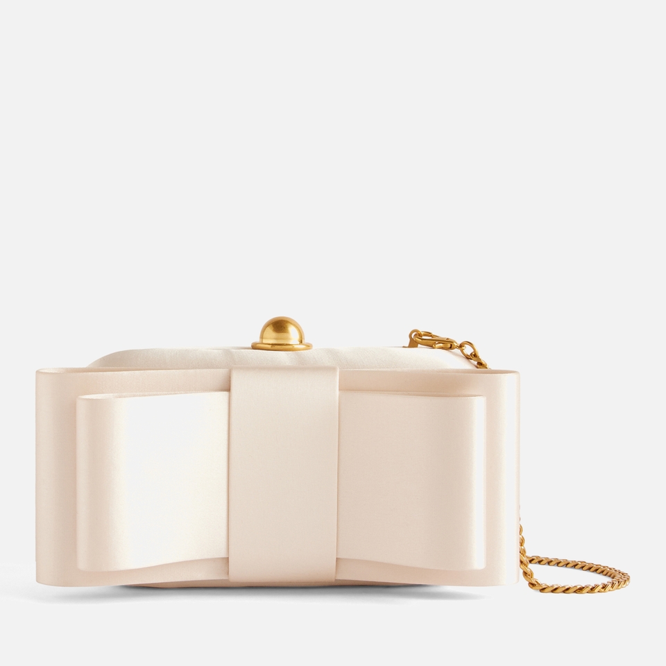 Ted Baker Bowelaa Bow Satin Clutch Bag