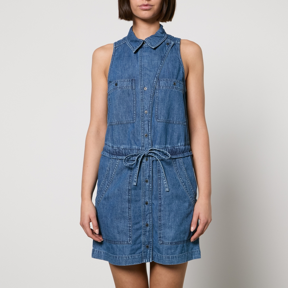 【Marant Etoile】 Inesデニムミニドレス 14942434-1635130472283220.jpg