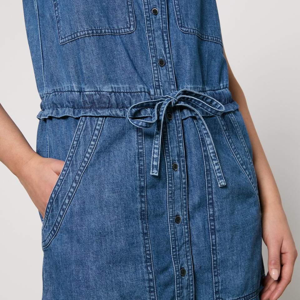 【Marant Etoile】 Inesデニムミニドレス Ines denim minidress in blue - Marant Etoile | Mytheresa