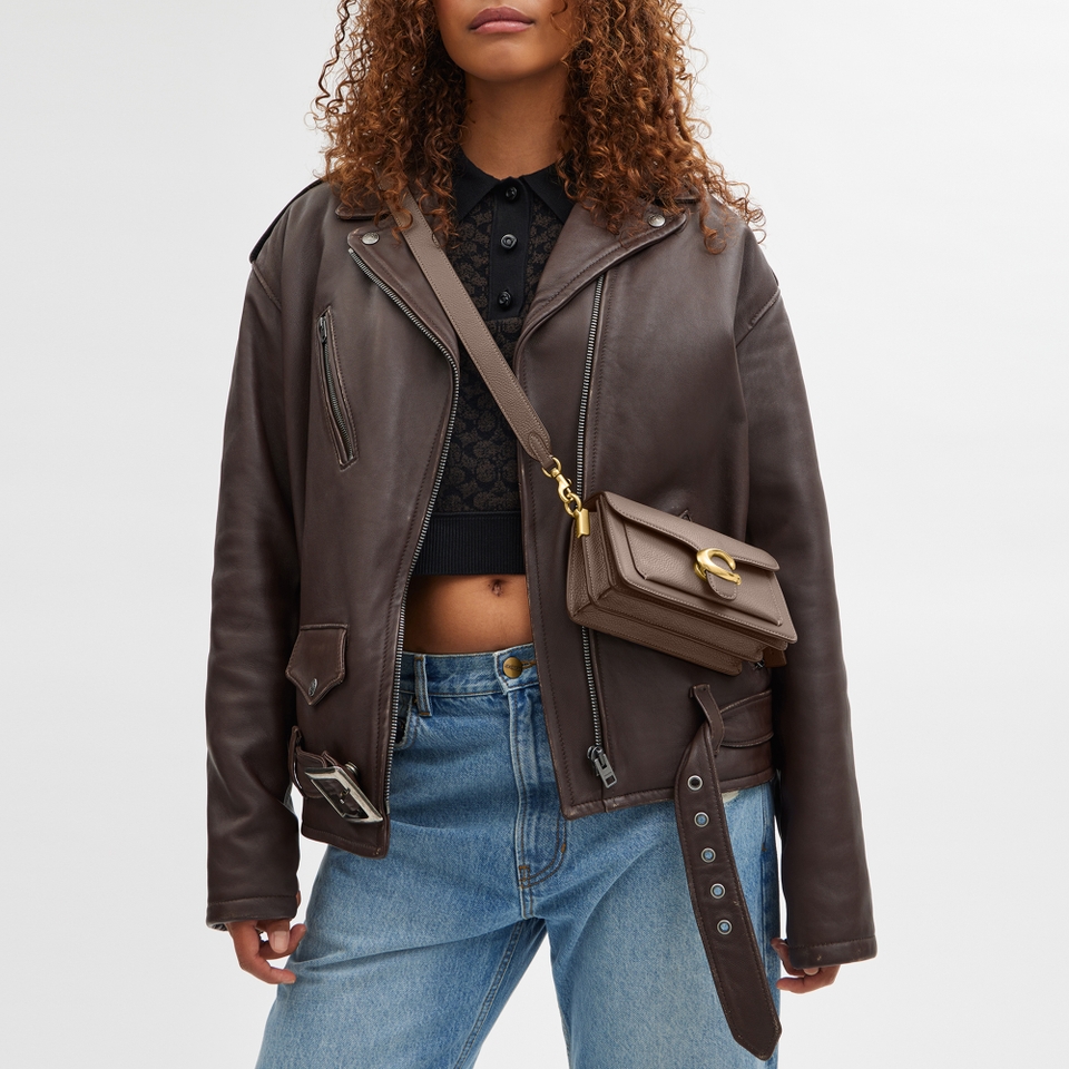 Coach Tabby 20 Pebble Leather Shoulder Bag