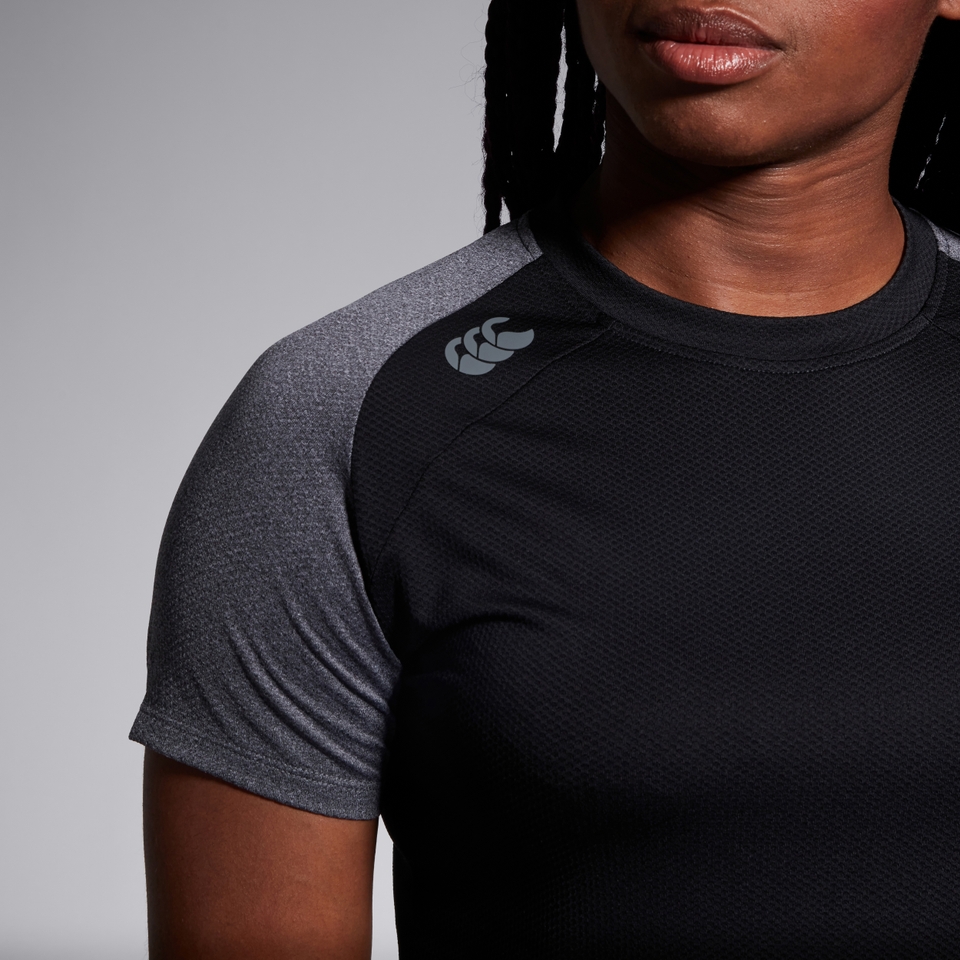 WOMEN'S ELITE TRAINING TEE BLACK